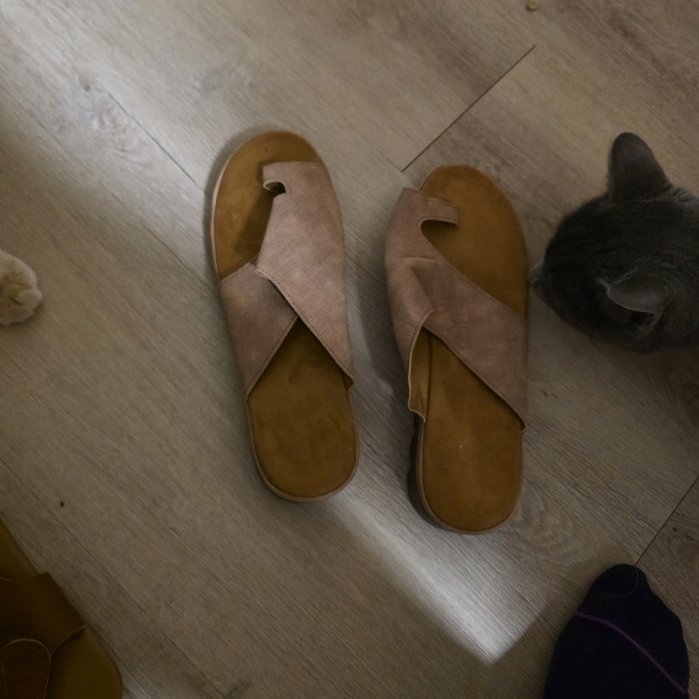 Suede Sandals